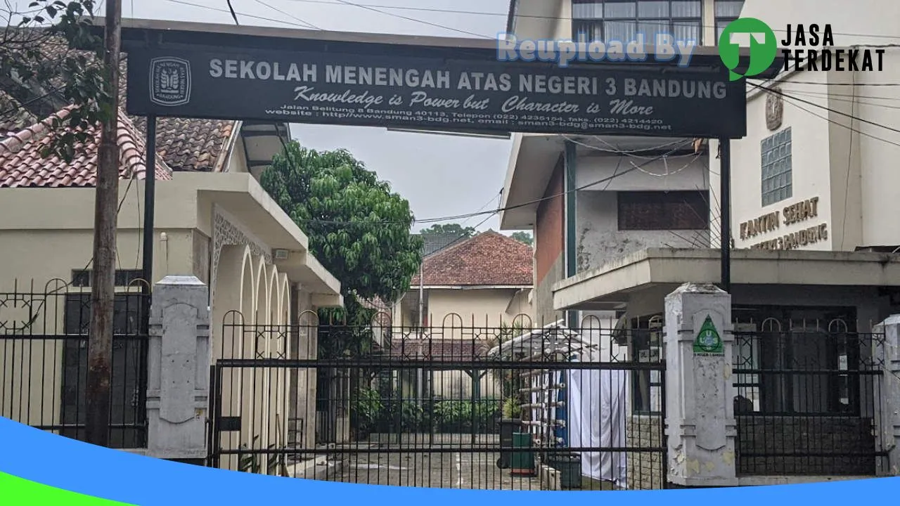 Gambar SMA Negeri 3 Bandung – Bandung, Jawa Barat ke 3