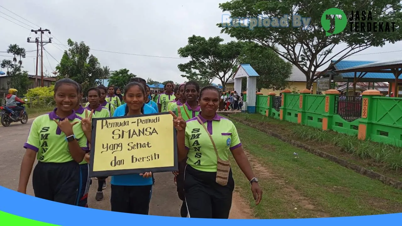 Gambar SMA Negeri 1 OBAA – Mappi, Papua ke 1