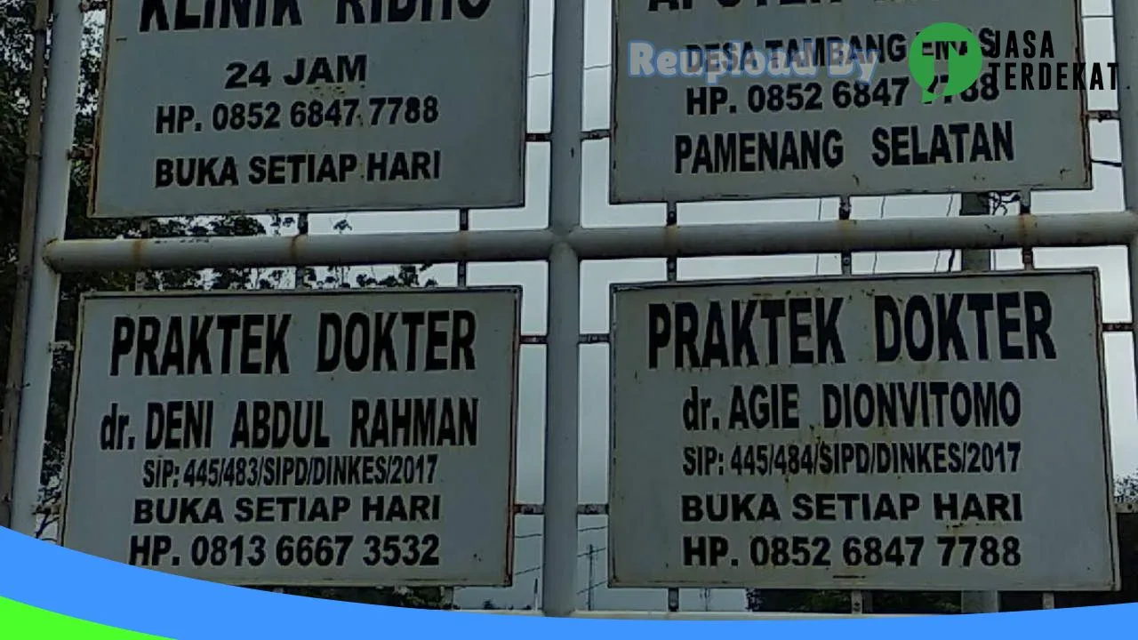 Gambar KLINIK RIDHO: Jam Besuk, Ulasan, Alamat, dan Informasi Lainnya ke 2