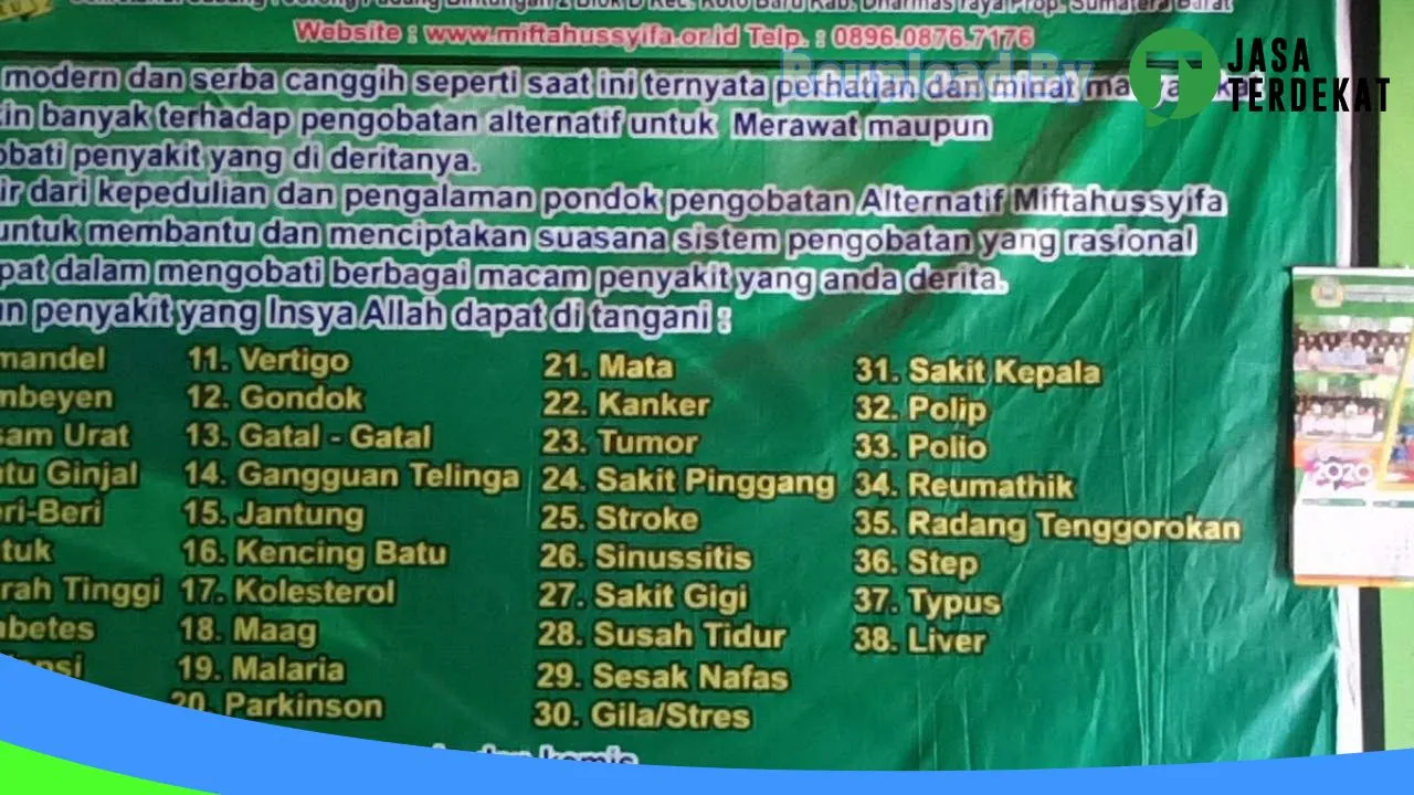 Gambar Pengobatan miftahussyifa dharmasraya: Jam Besuk, Ulasan, Alamat, dan Informasi Lainnya ke 3