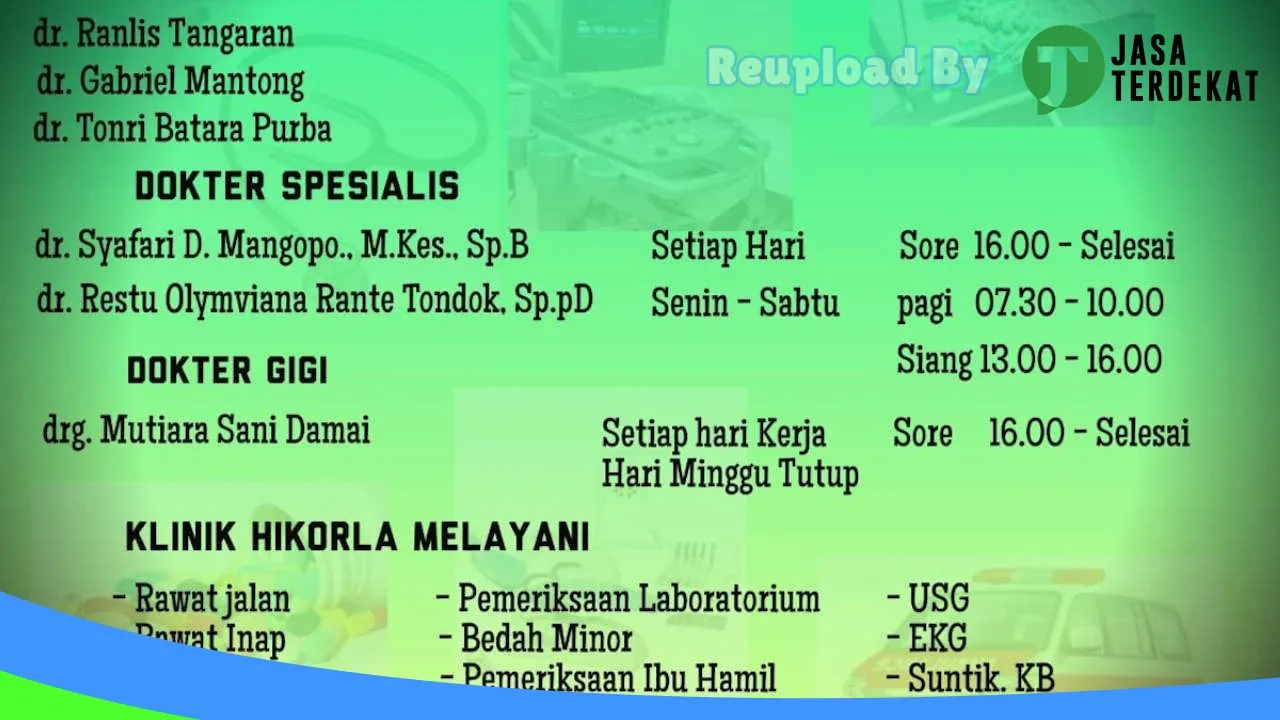 Gambar Klinik Utama Hikorla – Toraja Utara, Sulawesi Selatan ke 2