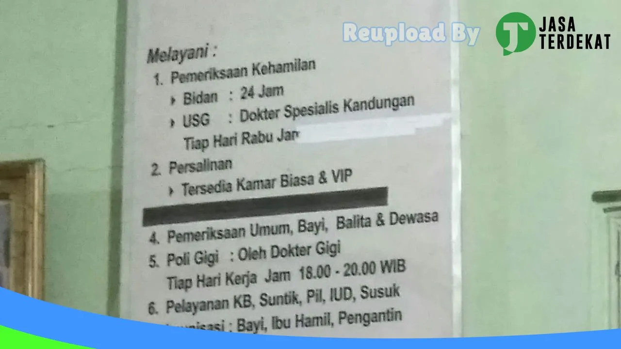 Gambar Rumah Bersalin Dan Klinik Eva: Jam Besuk, Ulasan, Alamat, dan Informasi Lainnya ke 5