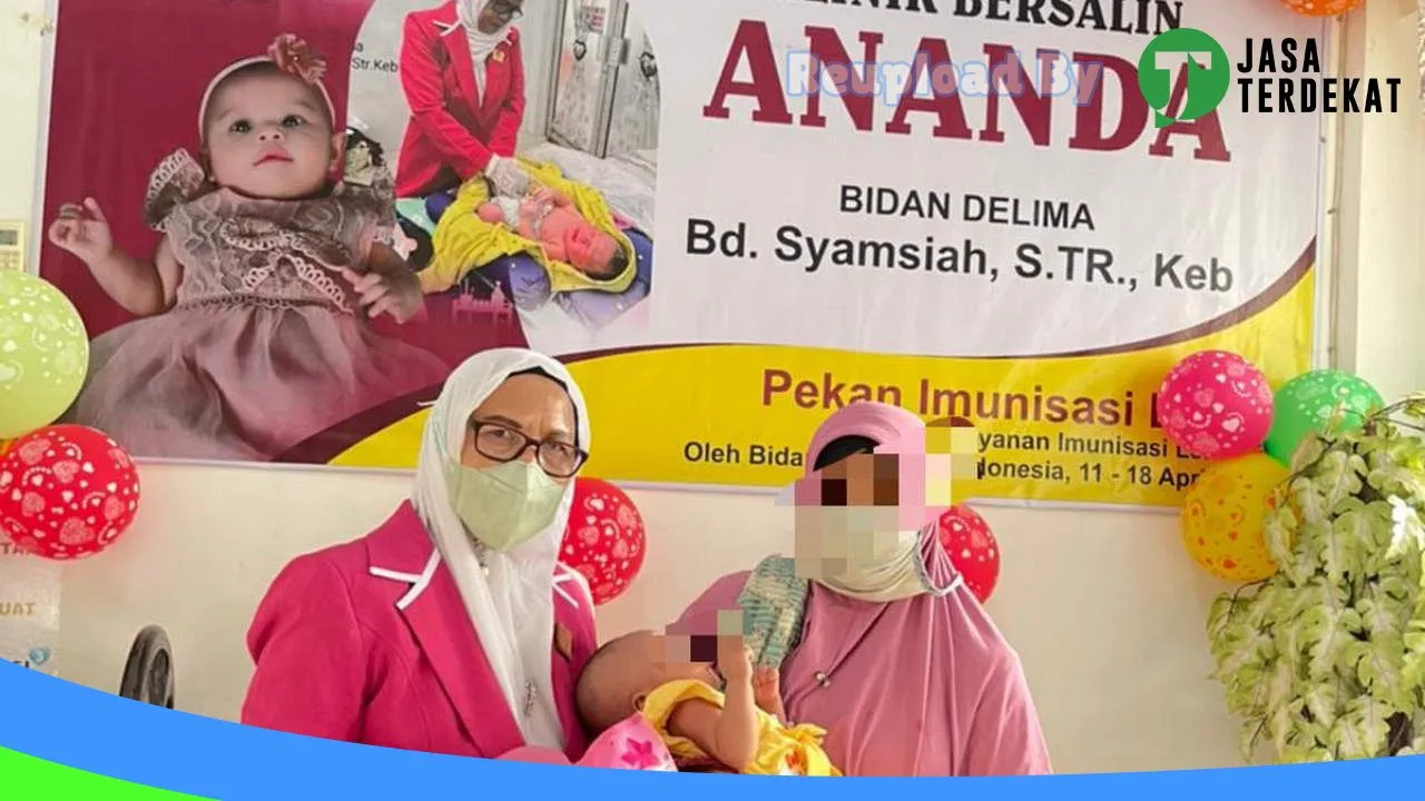 Gambar KLINIK BERSALIN ANANDA / BIDAN SYAMSIAH ( buknyanyak): Jam Besuk, Ulasan, Alamat, dan Informasi Lainnya ke 1