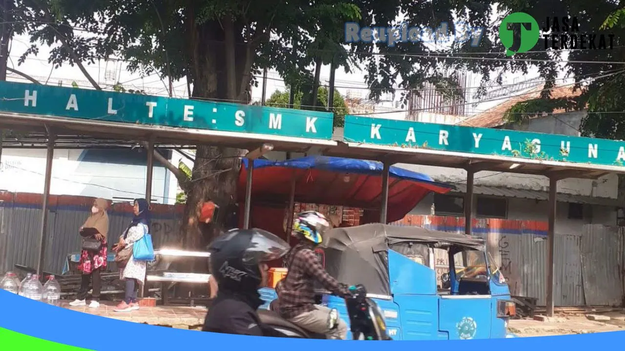 Gambar Halte smk karya guna stasiun manggarai – Manggarai, Nusa Tenggara Timur ke 1