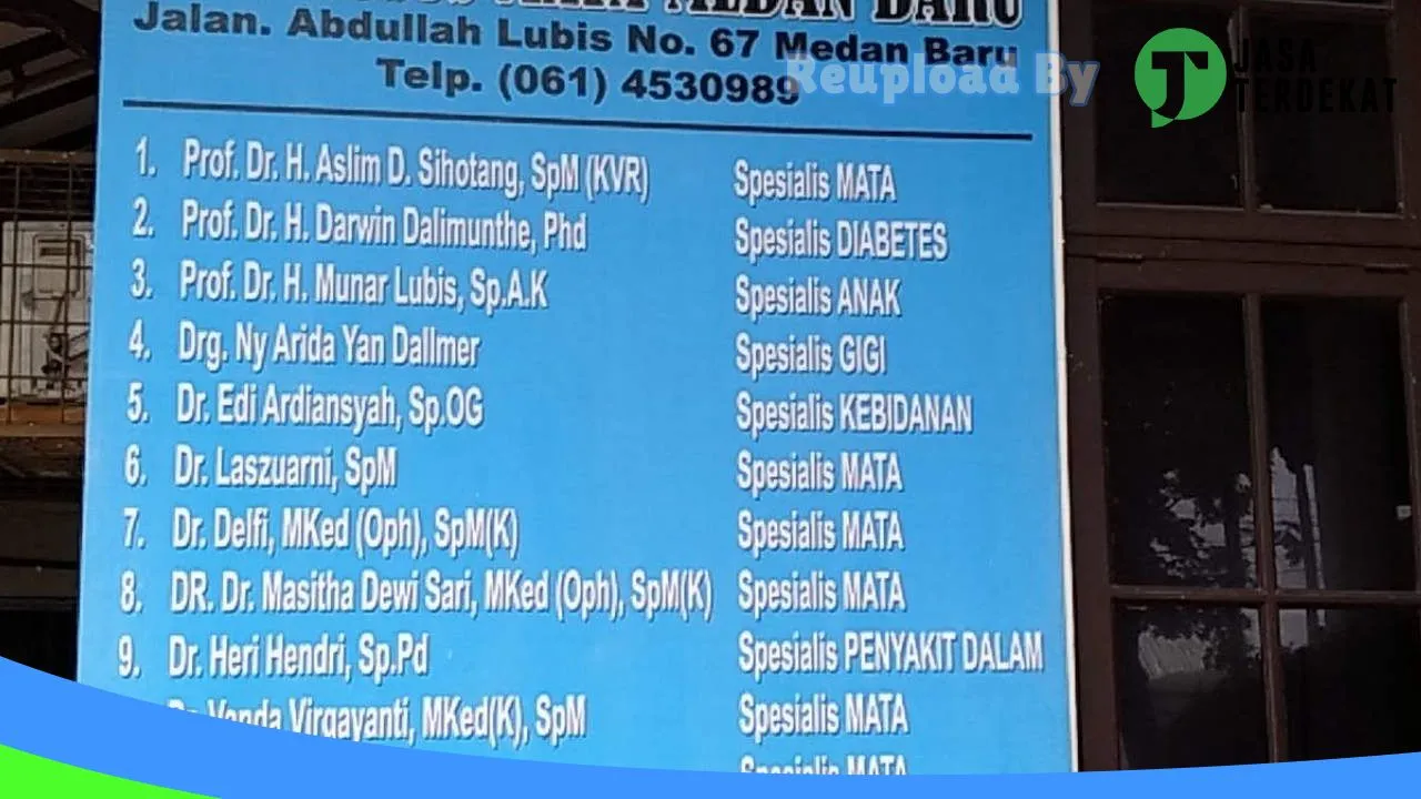 Gambar Rumah Sakit Mata Medan Baru: Jam Besuk, Ulasan, Alamat, dan Informasi Lainnya ke 3