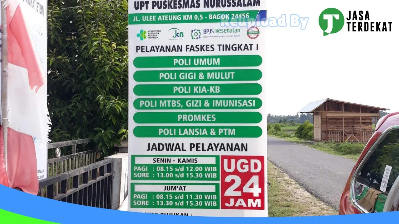 Gambar Pukesmas Nurussalam: Jam Besuk, Ulasan, Alamat, dan Informasi Lainnya ke 5