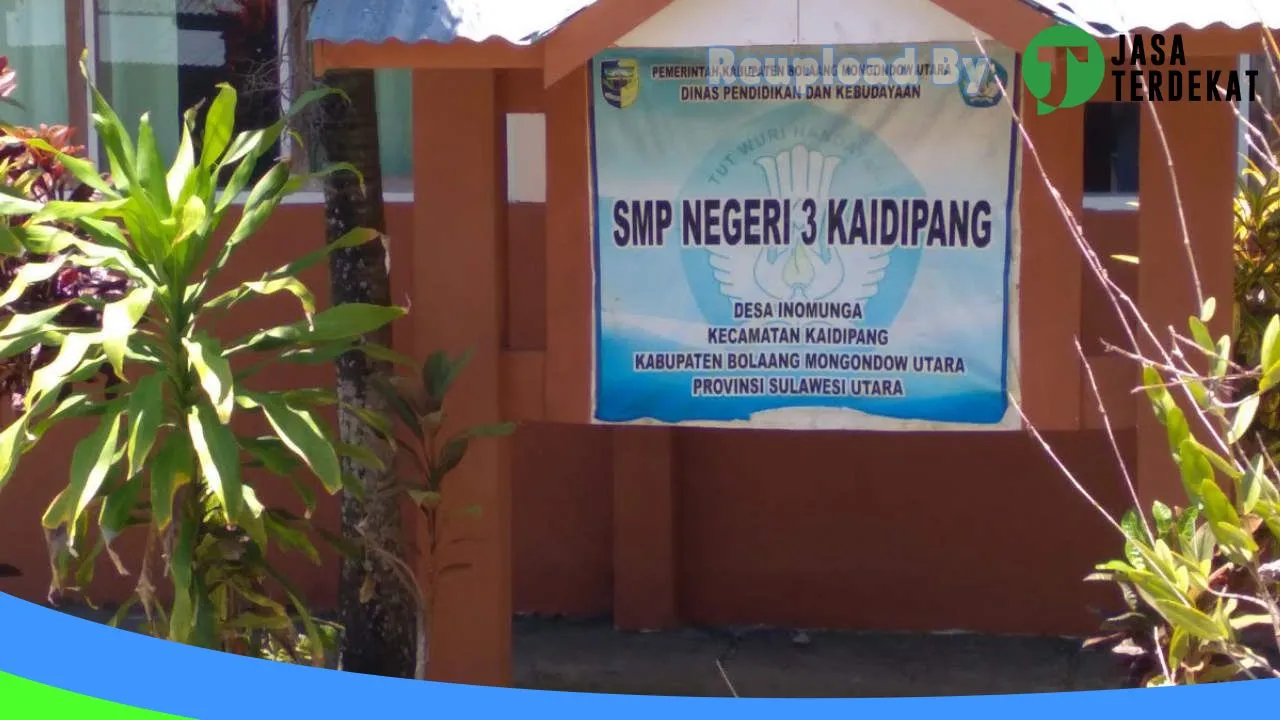 Gambar SMP Negeri 3 Kaidipang – Bolaang Mongondow Utara, Sulawesi Utara ke 1