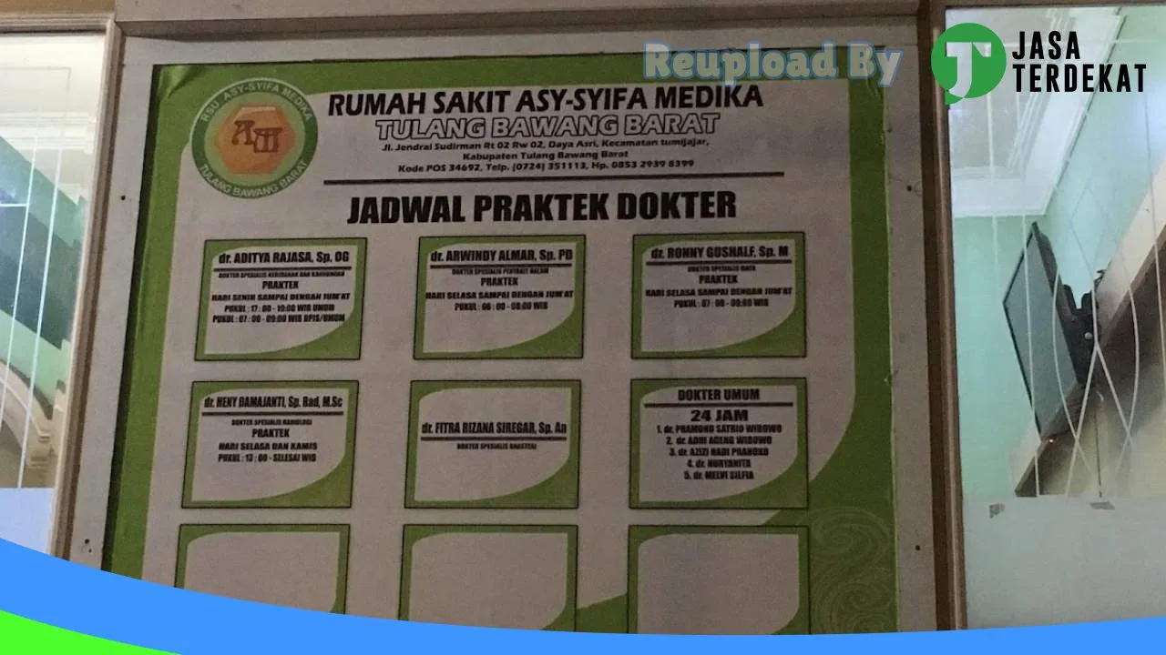 Gambar RS Asy-Syifa Medika: Jam Besuk, Ulasan, Alamat, dan Informasi Lainnya ke 2