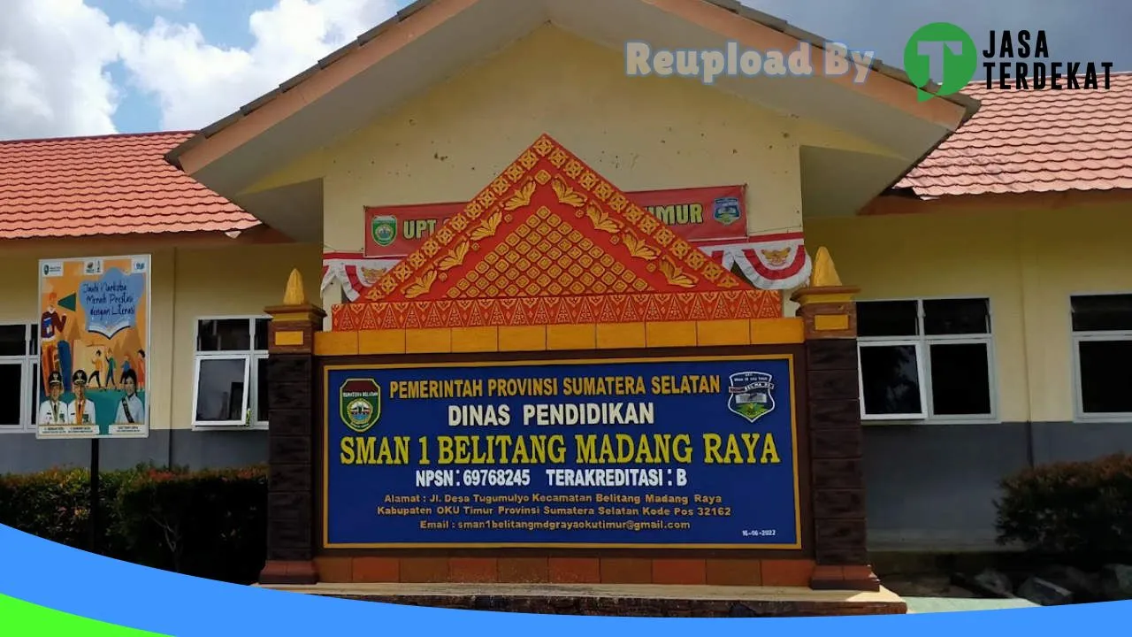 Gambar SMAN 1 BELITANG MADANG RAYA – Ogan Komering Ulu Timur, Sumatera Selatan ke 1