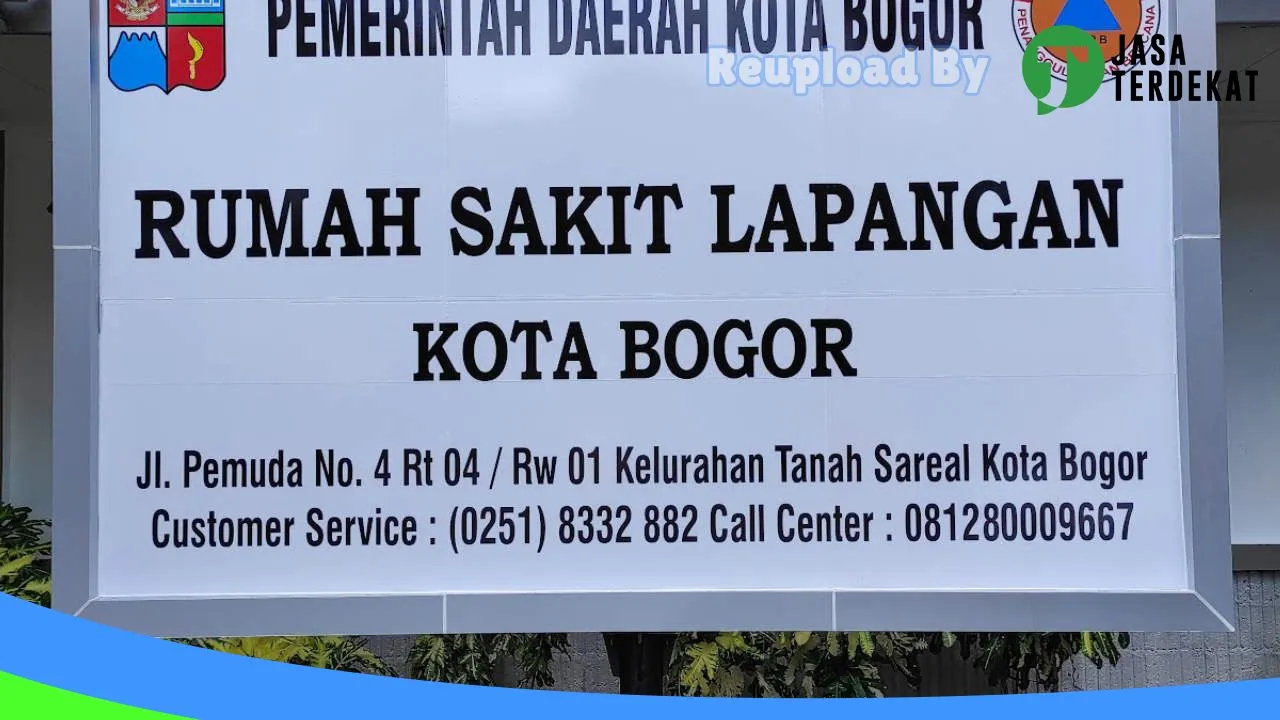 Gambar Rumah Sakit Lapangan Kota Bogor (Pemkot Bogor & BNPB): Jam Besuk, Ulasan, Alamat, dan Informasi Lainnya ke 4