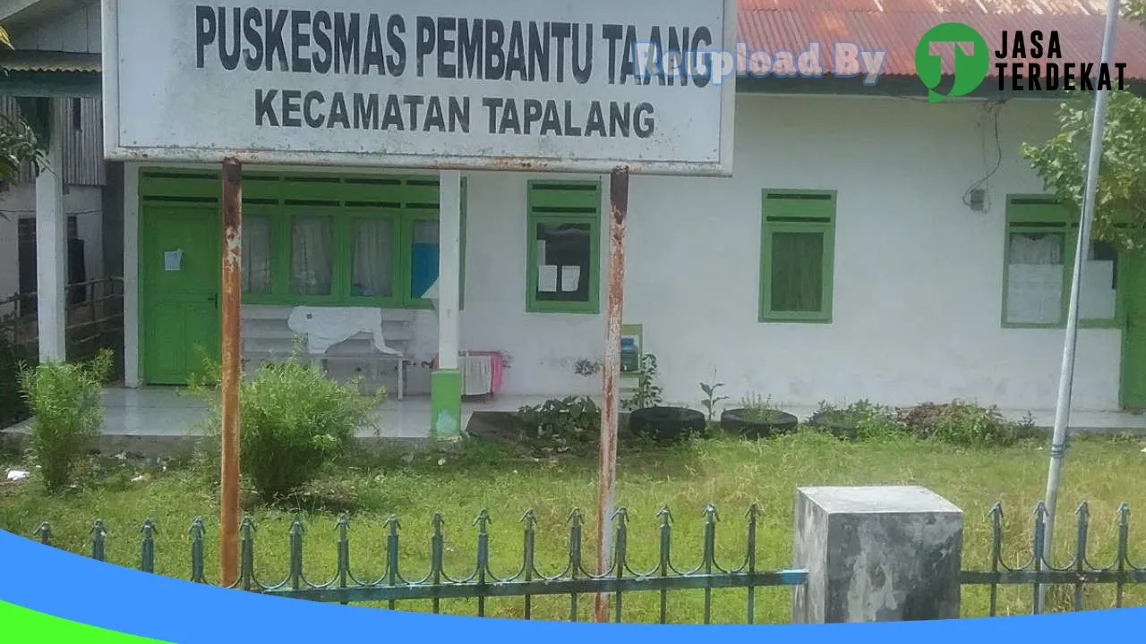 Gambar Pusat Kesehatan Desa (Puskesdes) Taan – Mamuju, Sulawesi Barat ke 1