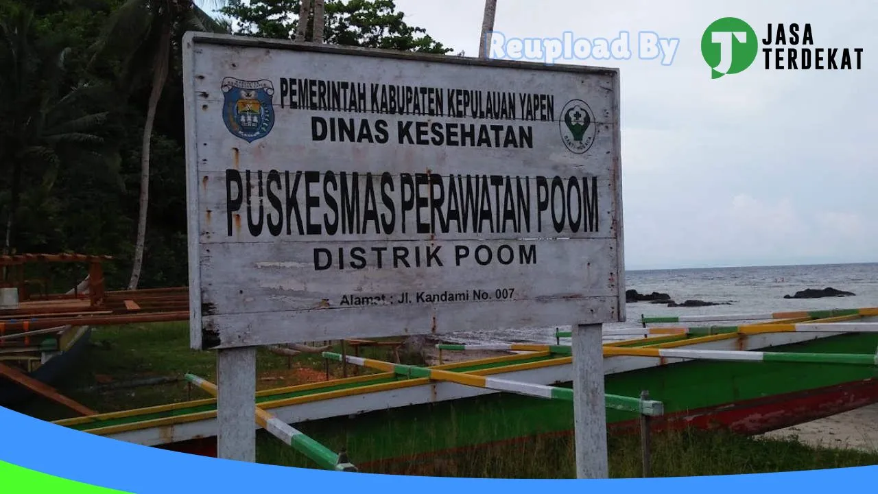 Gambar Puskesmas Poom – Kepulauan Yapen, Papua ke 1