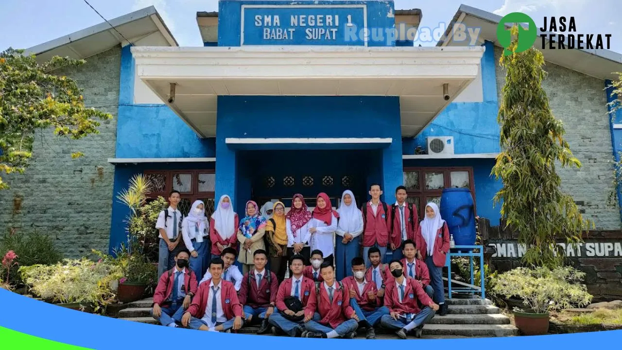 Gambar SMA Negeri 1 Babat Supat – Banyuasin, Sumatera Selatan ke 1