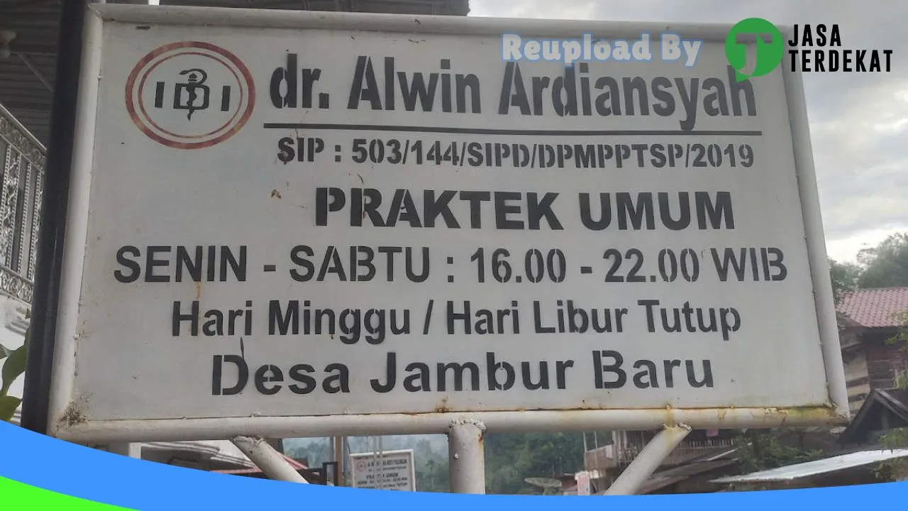 Gambar dr.Alwin Ardiansyah: Jam Besuk, Ulasan, Alamat, dan Informasi Lainnya ke 1