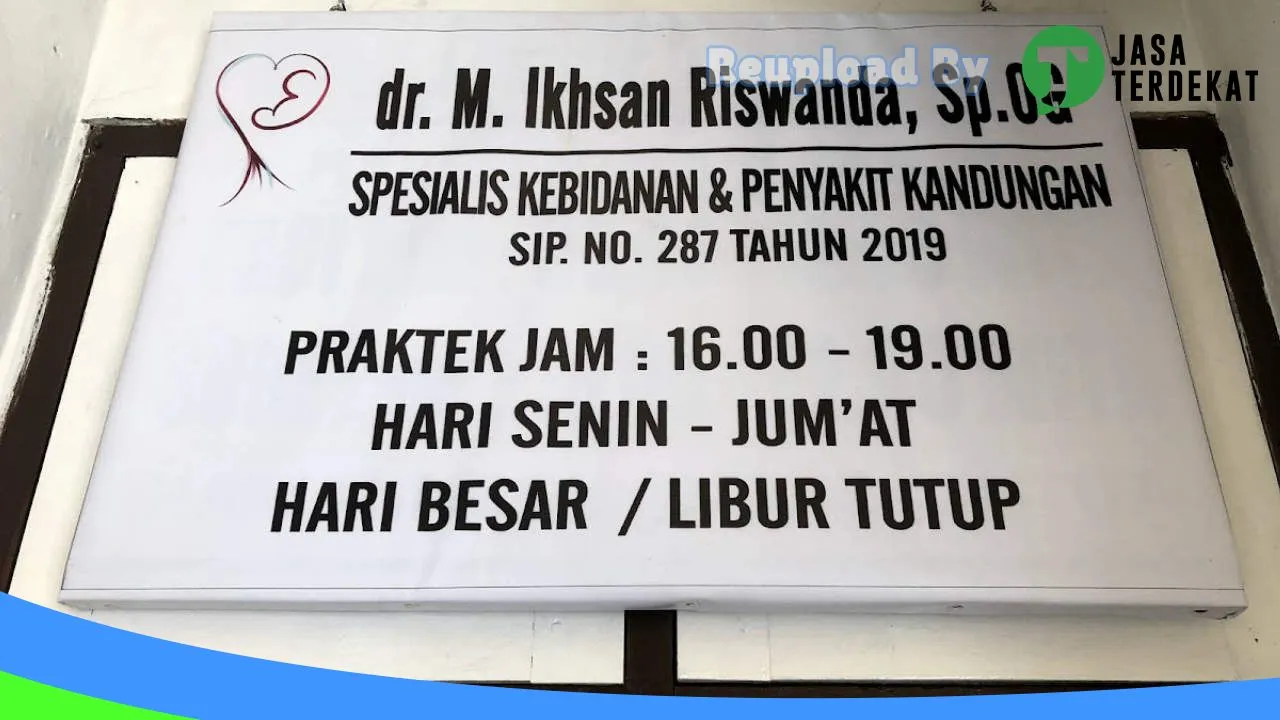 Gambar Praktek dokter spesialis kandungan dr. H. M. Ikhsan Riswanda, Sp.OG – Kota Banjarbaru, Kalimantan Selatan ke 2