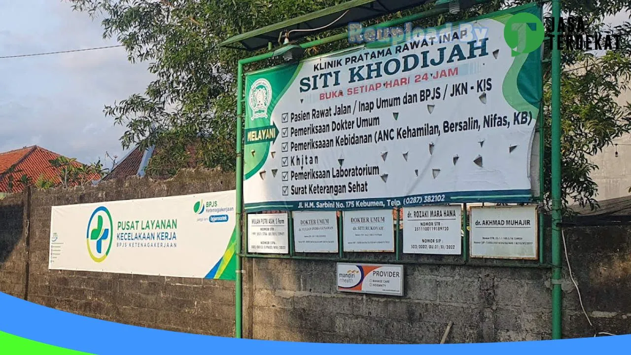 Gambar KLINIK PRATAMA RAWAT INAP SITI KHODIJAH: Jam Besuk, Ulasan, Alamat, dan Informasi Lainnya ke 1