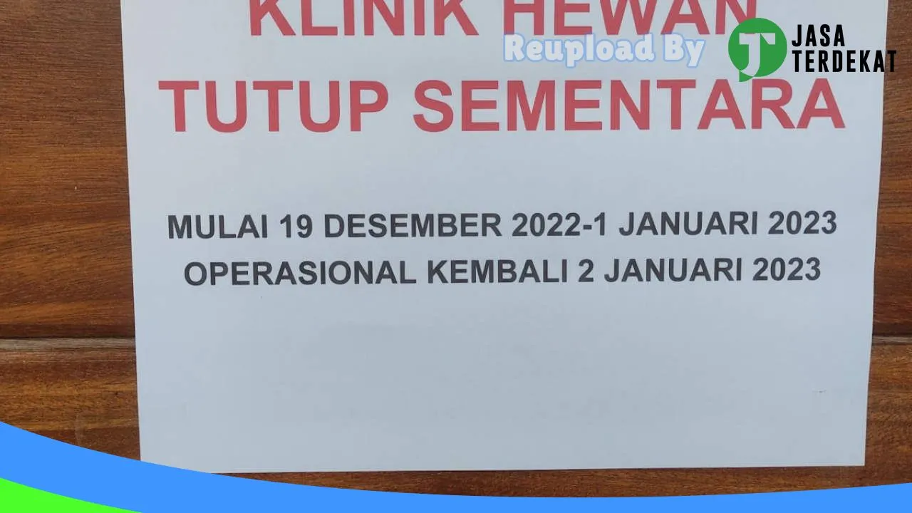 Gambar Klinik Hewan (Dinas Pertanian dan Ketahanan Pangan Kota Palangkaraya): Jam Besuk, Ulasan, Alamat, dan Informasi Lainnya ke 5