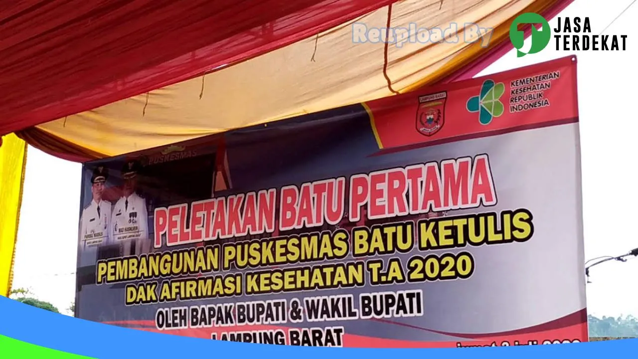 Gambar UPT PUSKESMAS BATU KETULIS: Jam Besuk, Ulasan, Alamat, dan Informasi Lainnya ke 1