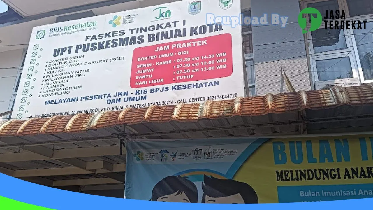 Gambar Puskesmas Binjai Kota: Jam Besuk, Ulasan, Alamat, dan Informasi Lainnya ke 1