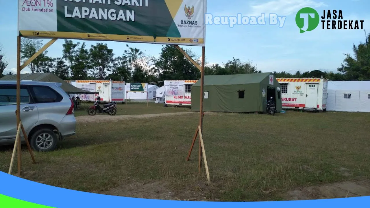 Gambar Rumah Sakit Lapangan Baznas – Sigi, Sulawesi Tengah ke 1