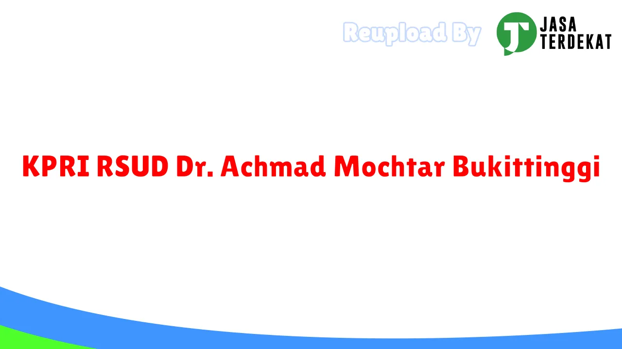 KPRI RSUD Dr. Achmad Mochtar Bukittinggi