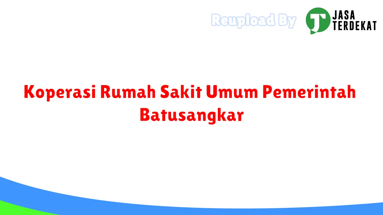 Koperasi Rumah Sakit Umum Pemerintah Batusangkar