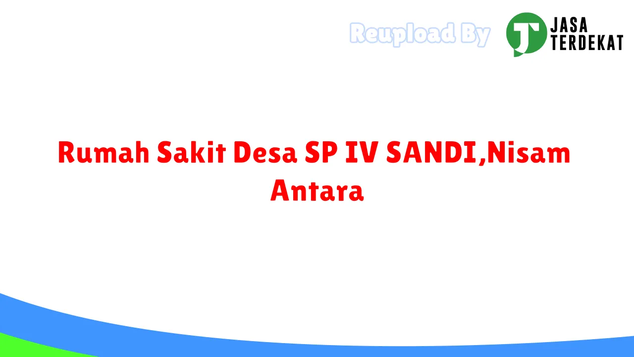 Rumah Sakit Desa SP IV SANDI,Nisam Antara