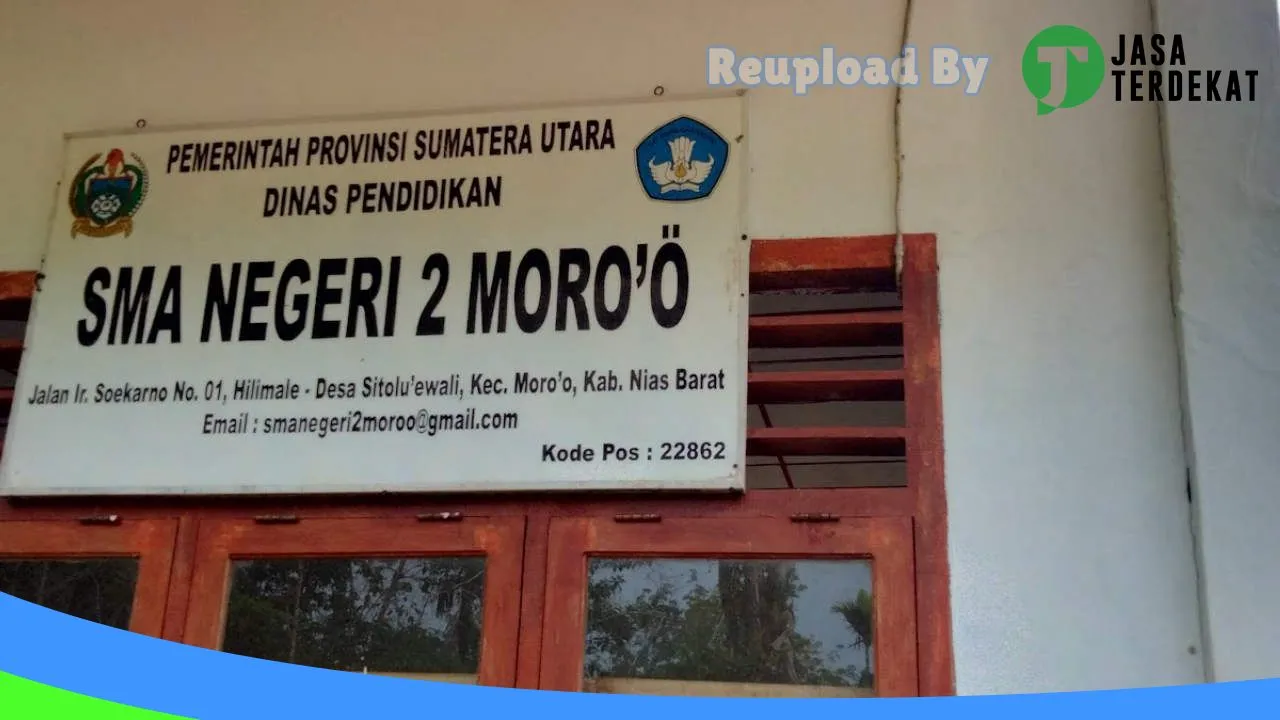 Gambar SMA NEGERI 2 MOROÖ – Nias, Sumatera Utara ke 1