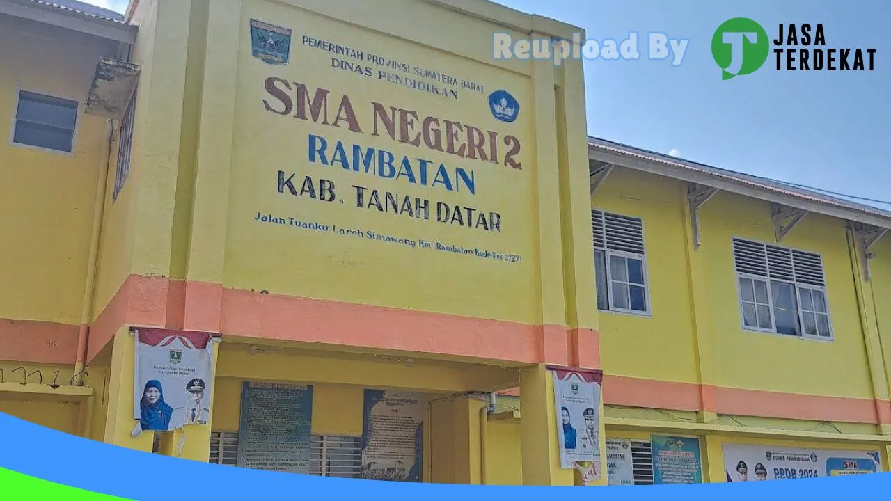 Gambar SMAN 2 Rambatan – Tanah Datar, Sumatera Barat ke 3