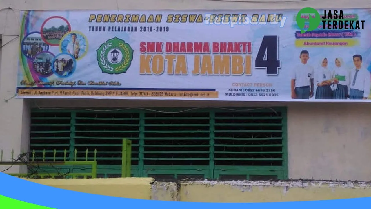 Gambar Sekolah Menengah Kejuruan Dharma Bhakti 4 Jambi – Jambi, Jambi ke 3