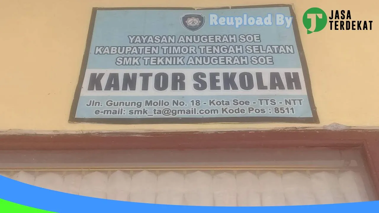 Gambar SMK TEKNIK ANUGERAH SOE – Timor Tengah Selatan, Nusa Tenggara Timur ke 3