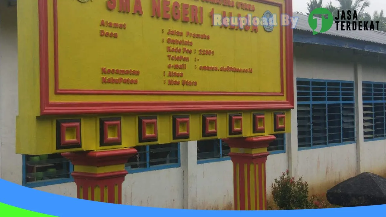 Gambar SMA Negeri 1 Alasa – Nias, Sumatera Utara ke 4