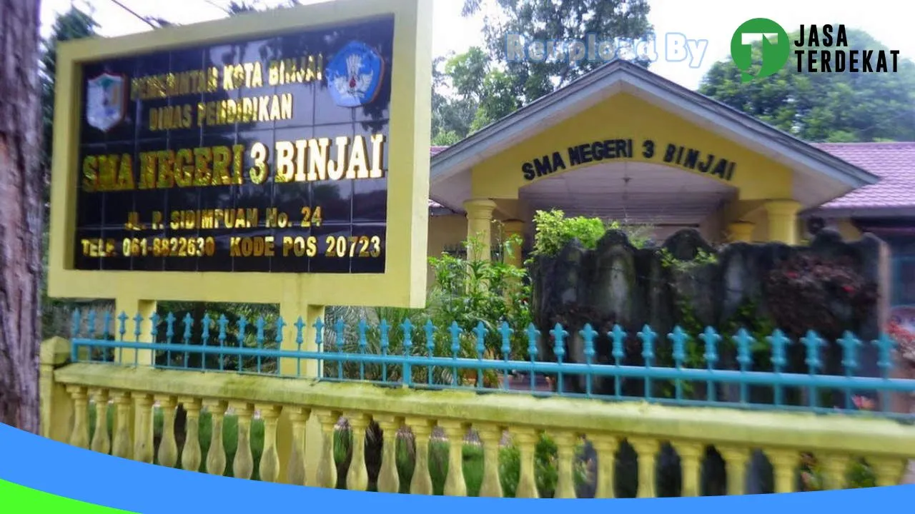 Gambar SMA Negeri 3 Kota Binjai – Binjai, Sumatera Utara ke 2