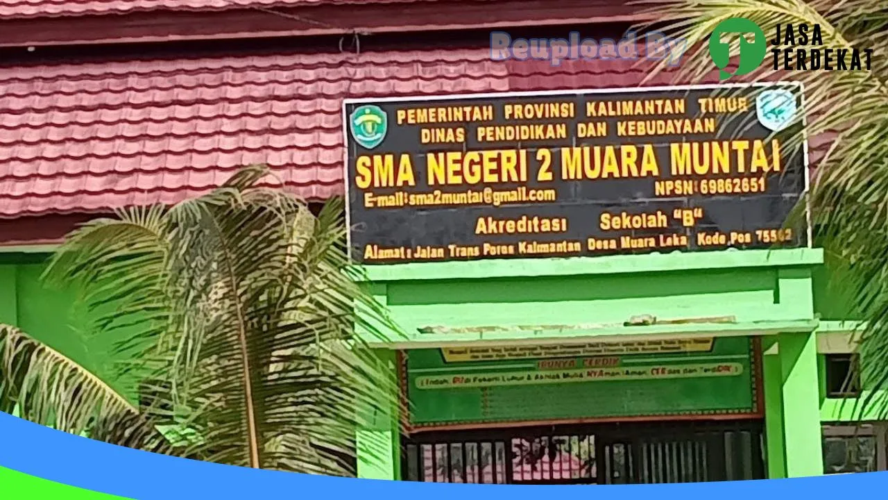 Gambar SMA Negeri 2 Muara Muntai – Kutai Kartanegara, Kalimantan Timur ke 1