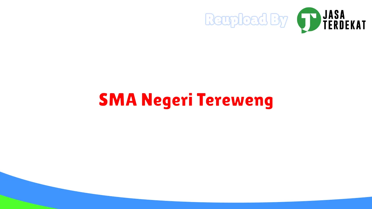 SMA Negeri Tereweng