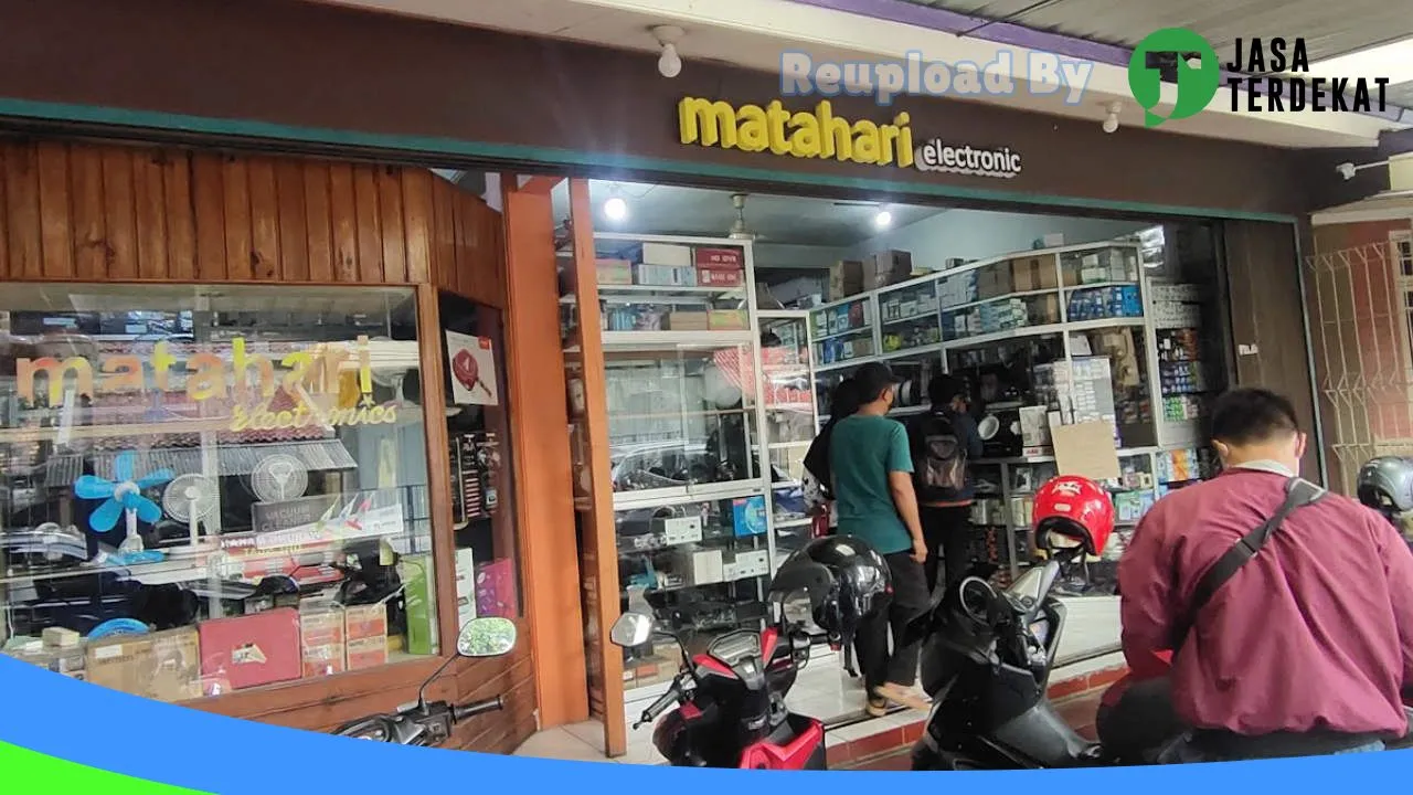 Gambar Matahari Elektronik di Mappi, Papua ke 1