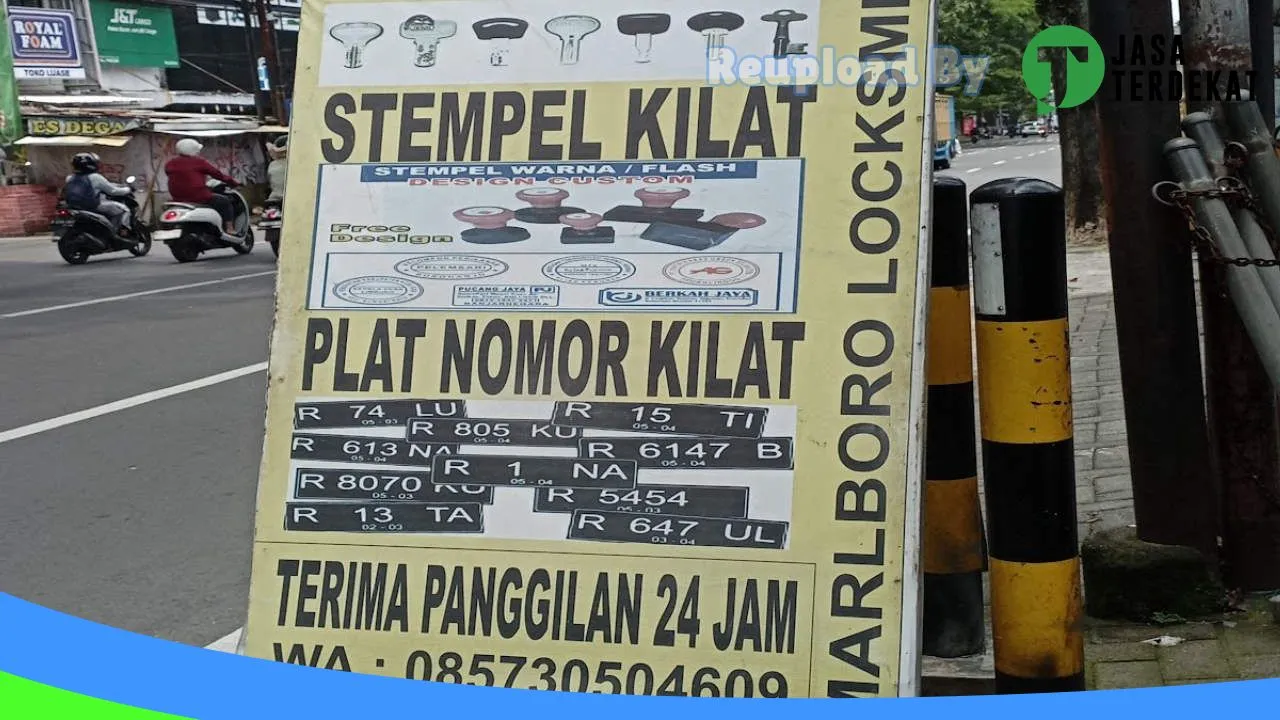 Gambar Ahli kunci Stempel Plat nomor Kilat. Marlboro dinoyo malang di Kota Malang, Jawa Timur ke 2