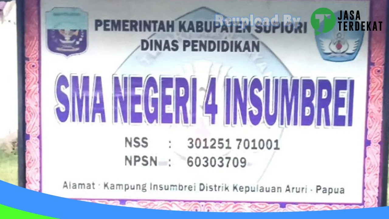 Gambar SMA Negeri 4 Insumbrei – Kepulauan Aruri – Supiori – Papua – Papua – Indonesia – Supiori, Papua ke 5
