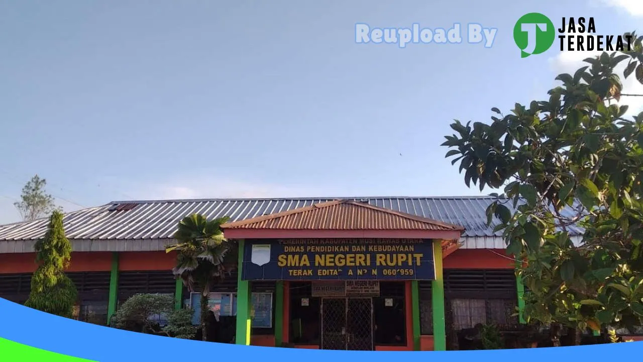 Gambar SMA NEGERI RUPIT – Musi Rawas Utara, Sumatera Selatan ke 4