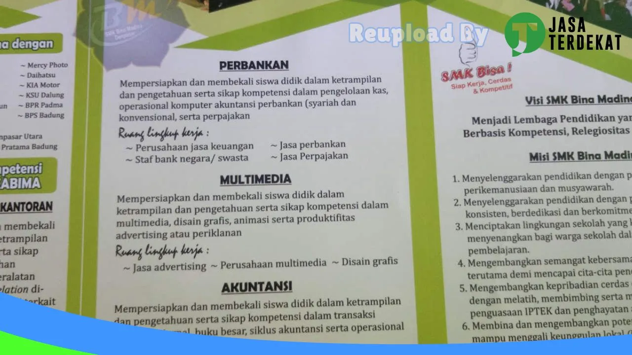 Gambar Sekolah Menengah Kejuruan Bina Madina Denpasar – Denpasar, Bali ke 4