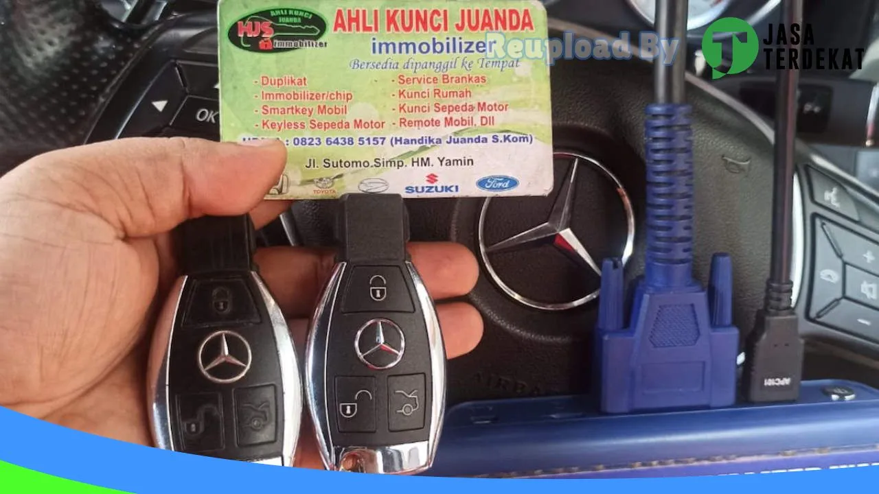 Gambar Ahli Kunci Medan (Juanda Immobilizer) di Medan, Sumatera Utara ke 2