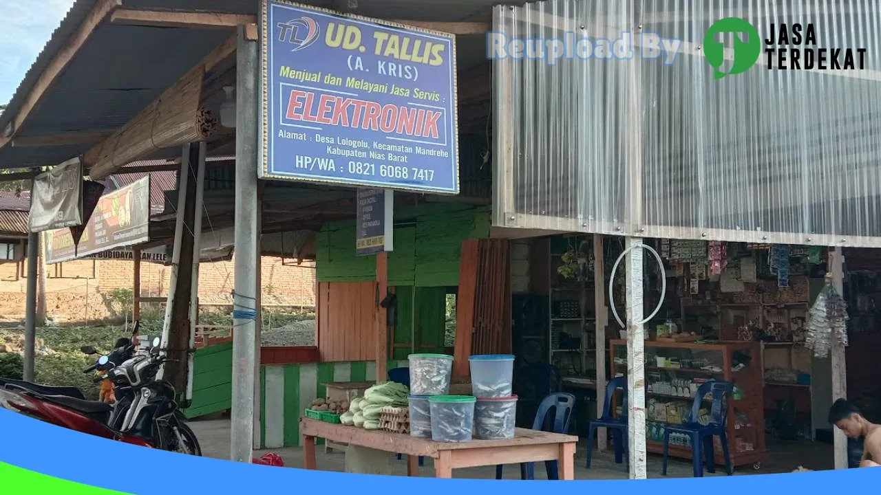 Gambar UD. Tallys Servis Eletronik di Nias Utara, Sumatera Utara ke 1