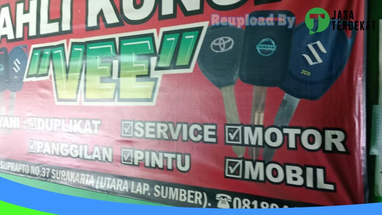 Gambar Ahli kunci vee solo di Surakarta, Jawa Tengah ke 1