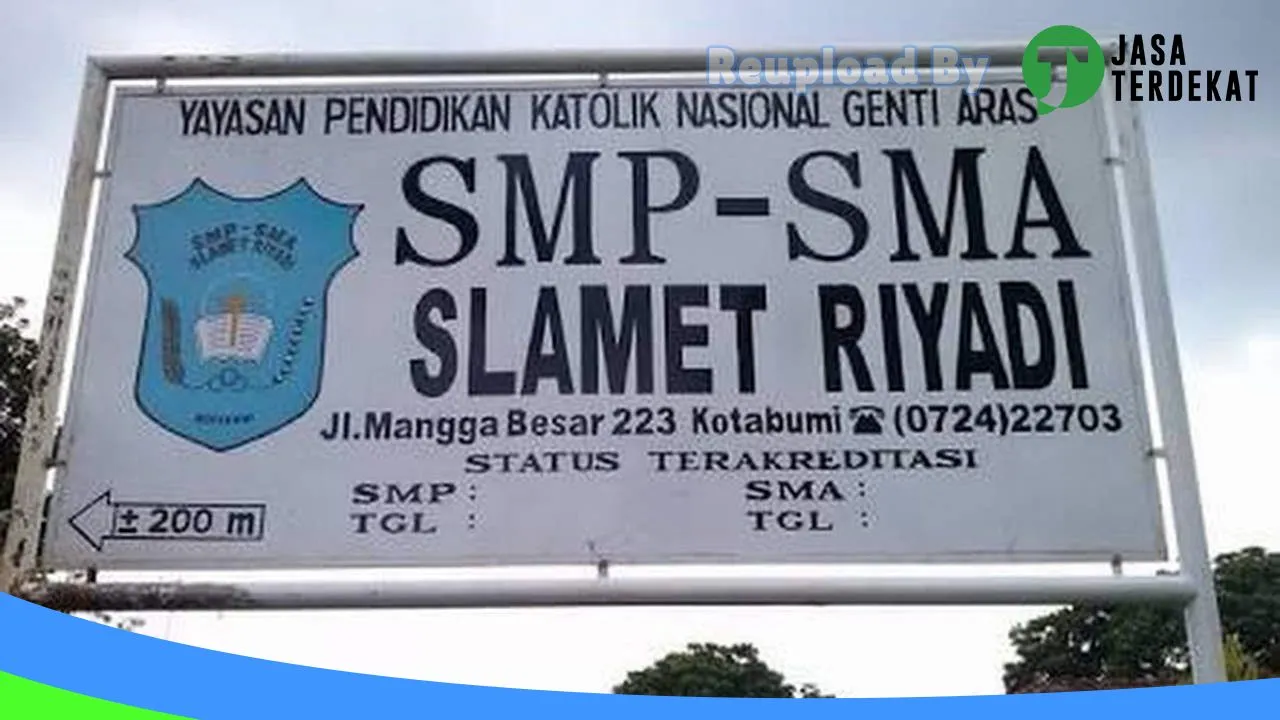 Gambar SMP – SMA Slamet Riyadi – Lampung Utara, Lampung ke 1