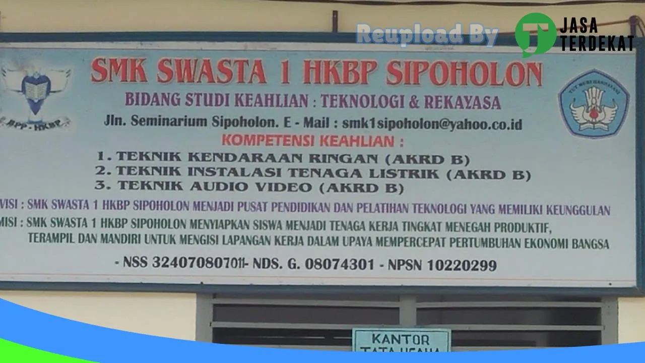 Gambar SMK HKBP 2 Sipoholon – Tapanuli Utara, Sumatera Utara ke 1