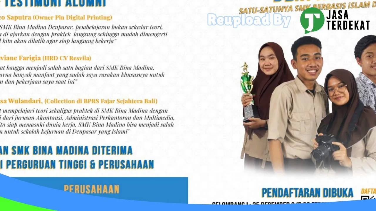 Gambar Sekolah Menengah Kejuruan Bina Madina Denpasar – Denpasar, Bali ke 5