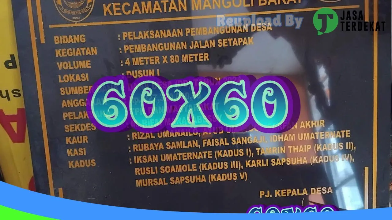 Gambar Izsckho Computer IC ( Pusat Stempel Sanana ) di Kepulauan Sula, Maluku Utara ke 3