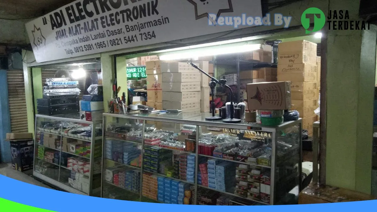 Gambar TOKO ADI ELEKTRONIK di Kota Banjarmasin, Kalimantan Selatan ke 1