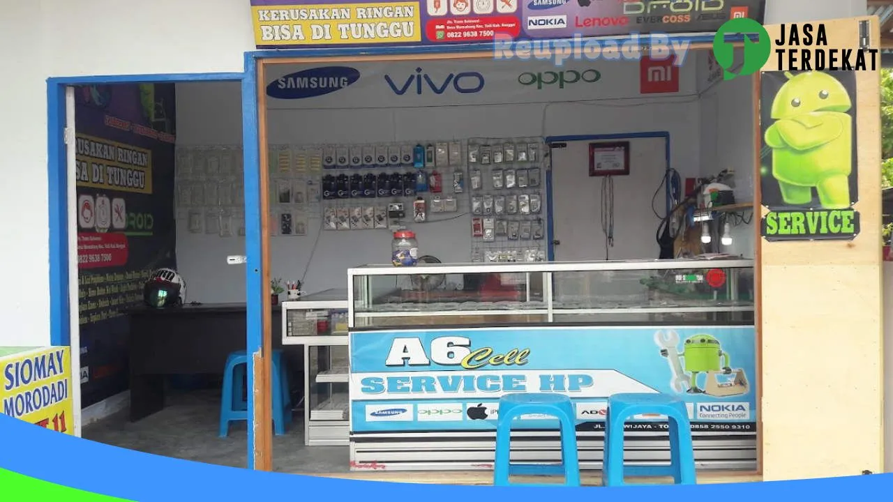 Gambar A6 CELL SERVICE HP UNIT 2 di Banggai, Sulawesi Tengah ke 1
