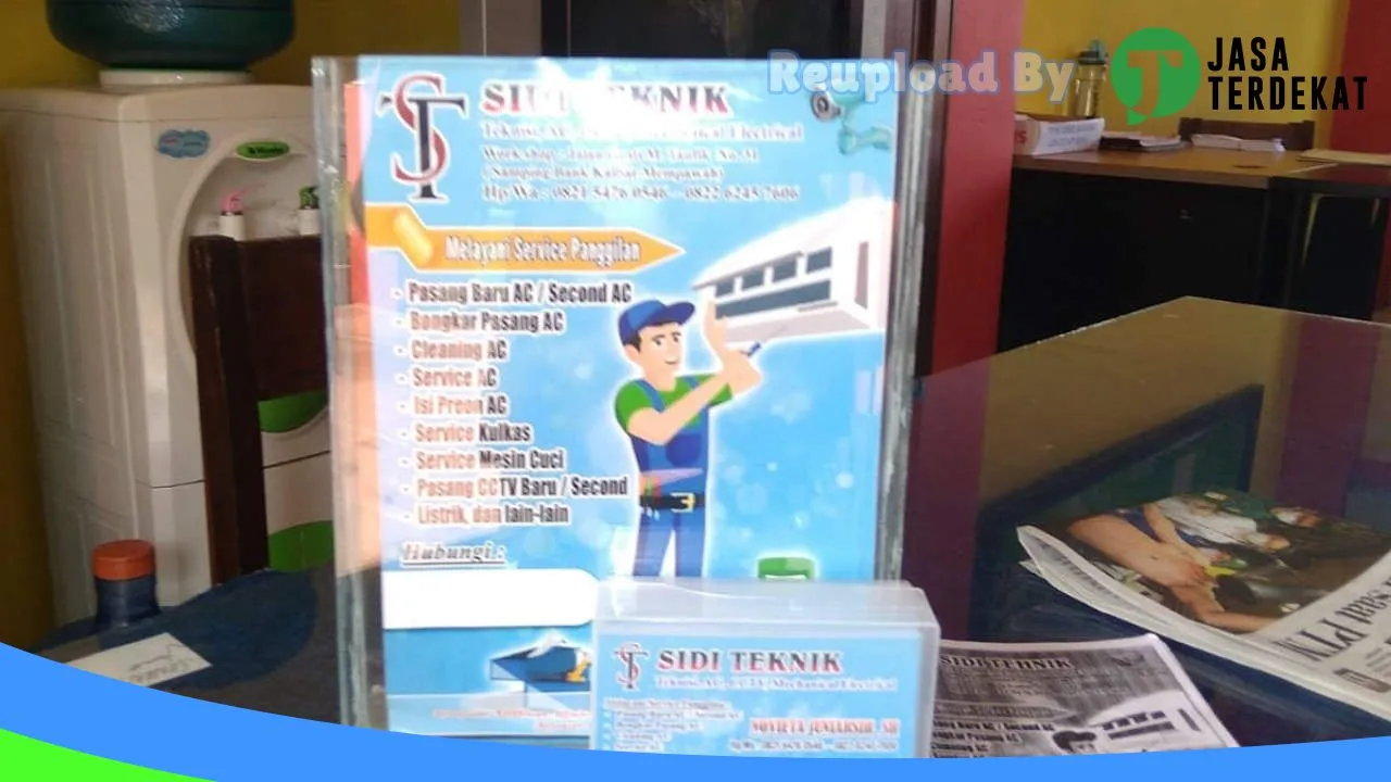 Gambar SIDI TEKNIK PASANG DAN SERVIS AC,CCTV,MESI CUCI,KULKAS DAN MECHANICL ELECTRICAL di Mempawah, Kalimantan Barat ke 2